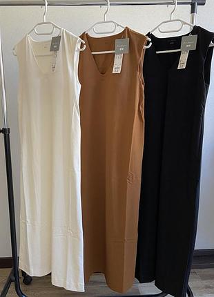 Приголомшливе, стильне плаття з вбудованим бра uniqlo, airism cotton sleeveless bra