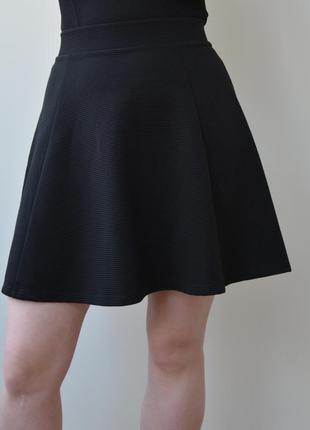 Черная юбка от h&amp;m1 фото