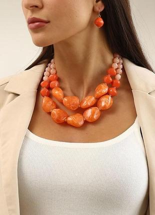 Намисто+сережки