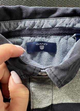 Поло с длинным рукавом gant 5
