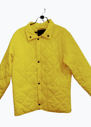 Куртка желтая, стеганная2 фото
