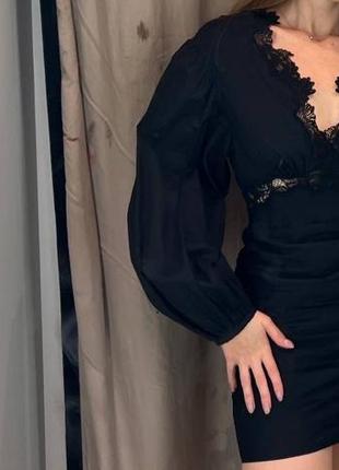 Сукня h&m, чорна 5