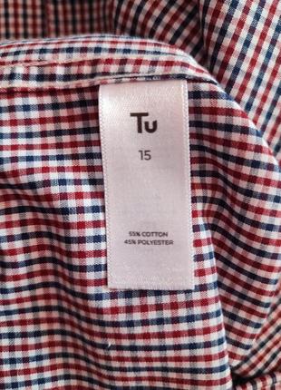 Классная рубашка в клетку рубашка размер s-м