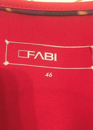 Яркая нарядная блуза туника  рубашка fabiani  46 р. 3