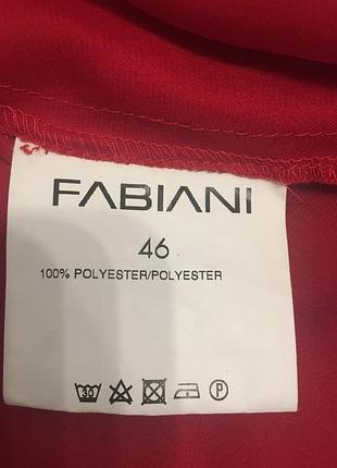 Яркая нарядная блуза туника  рубашка fabiani  46 р. 4