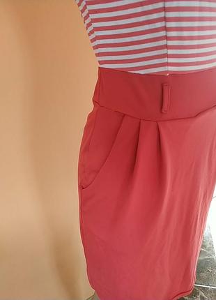 Красивое платье с карманами 4