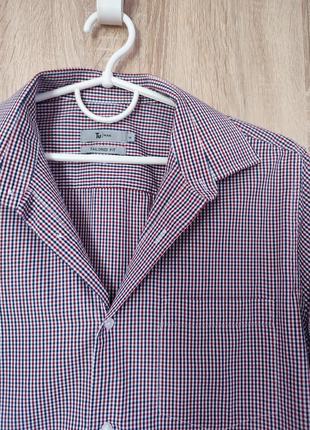 Классная рубашка в клетку рубашка размер s-м