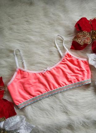 Коттоновий еластичний топ на дівчинку 13-14 років