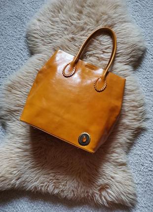 Alex max vera pelle велика шкіряна сумка італія