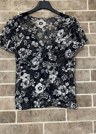 Футболка-сетка, новая