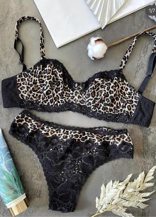 Соблазнительный комплект белья intimissimi из коллекции animal vibes🐆