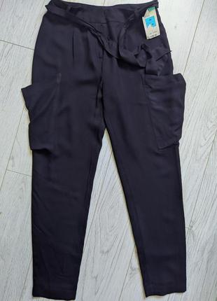 Штани карго 100% flax linen.