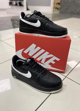 Кроссовки nike air force 1 / black &amp; white