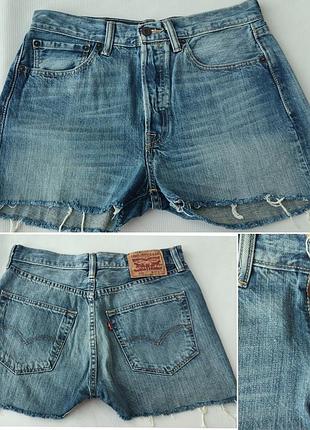Джинсовые шорты levis