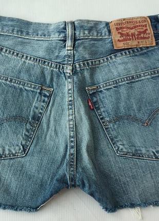 Джинсовые шорты levis3 фото