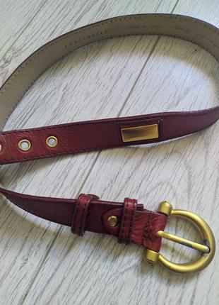 Шкіряний пасок ручної роботи, італія.