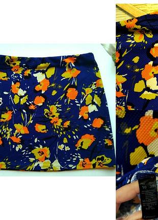 Мини юбка юбочка в цветах