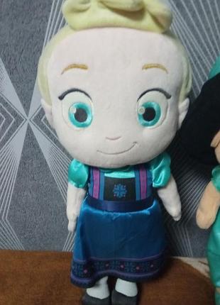 Продам м'яку ляльку ельза (дисней/disney, 32 см)