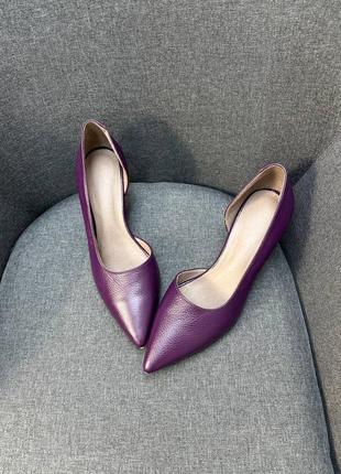 Эксклюзивные туфли лодочки из натуральной итальянской кожи и замша женские на каблуке4 фото