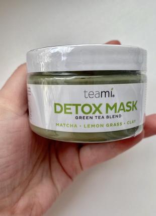 Teami detox mask green tea blend маска детокс для обличчя1 фото