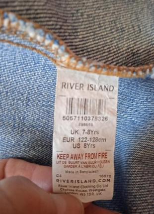 Джинсовая куртка river island5 фото