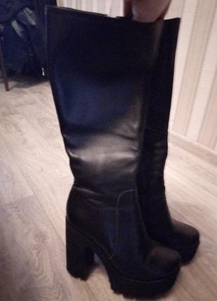 Чоботи натуральна шкіра зима