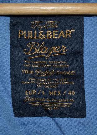 Пиджак блейзер pull and bear blazer jacket7 фото