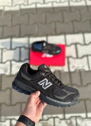 Мужские кроссовки new balance 2002r brown топ качества 🔝🔥