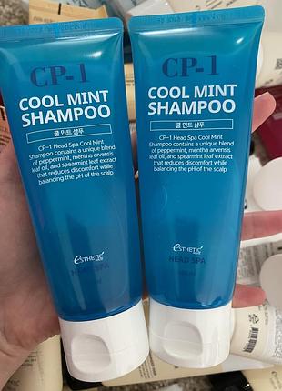 Cp-1 cool mint shampoo охлаждающий шампунь для волос, 100 мл