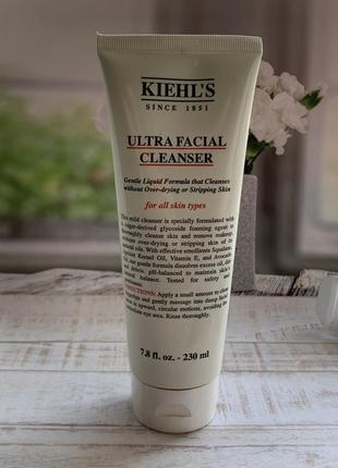 Очищувальний гель для обличчя для всіх типів шкіри kiehl's ultra facial cleanser kiehls4 фото