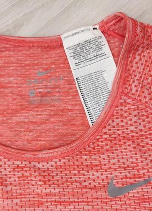 Женская футболка nike df knit top (xs)4 фото