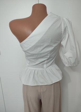 Блуза на одно плечо5 фото
