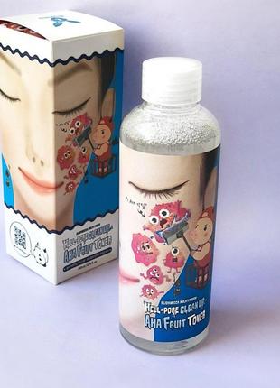 Пилинг-тонер elizavecca milky piggy hell-pore clean up aha fruit