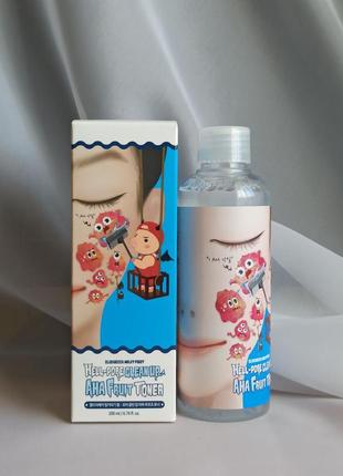 Пілінг-тонер elizavecca milky piggy hell-pore clean up aha fruit2 фото