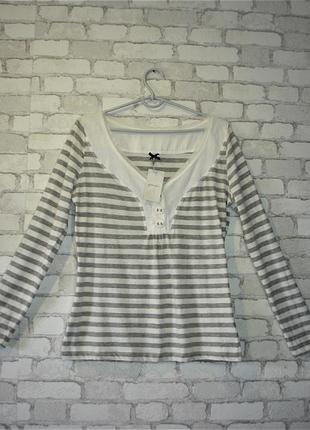 Стильный лонгслив с длинным рукавом principles турция