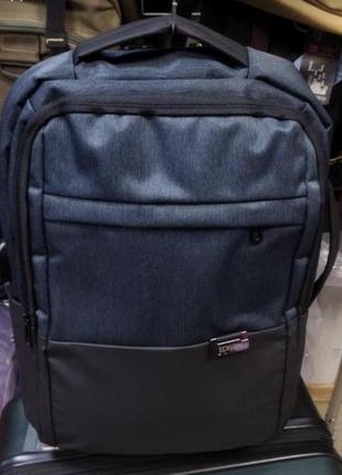 Рюкзак edison чоловічий якісний міцний з відділом під ноутбук1 фото