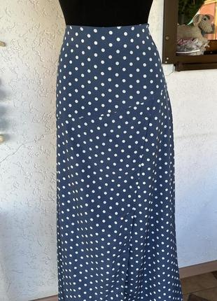 Длинная юбка с разрезом2 фото