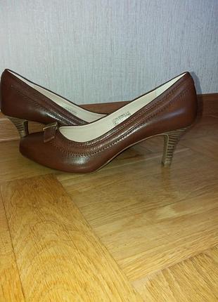 Туфли rockport 38.5 р. кожа.