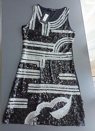 Платье женское в пайетках
