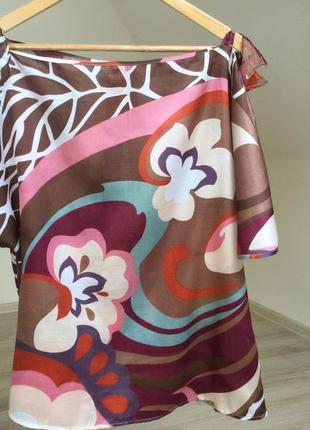 Яркая летняя блузка sensus, размер м (38)1 фото