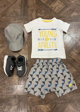 Костюм, кепка, кросівки adidas, на 2-3 роки, зріст 92-98 см