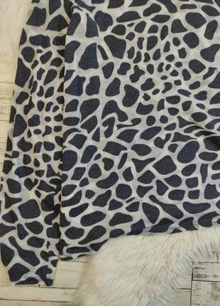 Женский лонгслив esprit серый леопардовый принт размер 50 xl6 фото