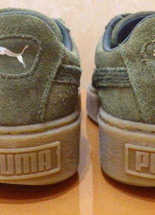 Кросівки жіночі замшеві кросівки жіночі замшеві puma suede platform animal wns р. 40🇻🇳3 фото