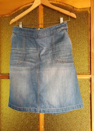 Джинсовая юбочка 44-46 размера