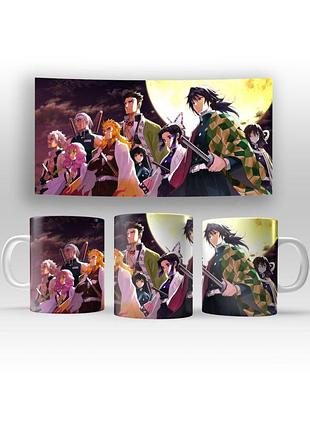 Кухоль аніме demon slayer: kimetsu no yaiba