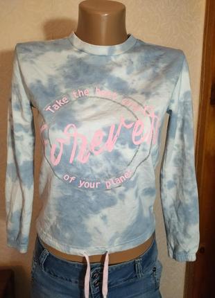 Свитшот на девочку на 8-9 лет