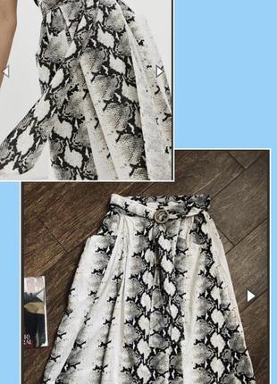Юбка, юбка из льна и хлопка asos 🌿🌺🌿3 фото