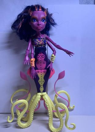 Лялька monster high кала меррі great scarrier reef монстр хай