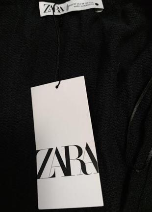 New zara блуза в стиле оверсайз из текстурированной ткани с шерстью /7608/10 фото