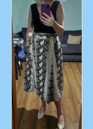 Юбка, юбка из льна и хлопка asos 🌿🌺🌿1 фото